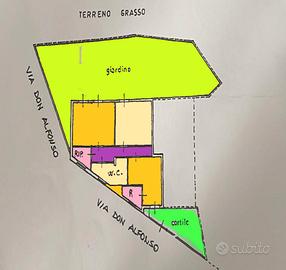Semi-indipendente 3,5 Vani Ampio spazio esterno e