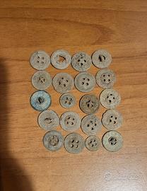 20 bottoni vintage da collezione alcuni ww1/ww2