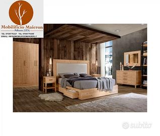 Mobili Rustici Camere Letto Legno Hotel cd0243