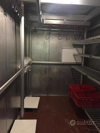 Struttura in alluminio per celle frigo o magazzino