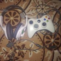 Joystich e Cuffie per XBOX