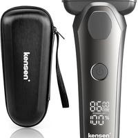 KENSEN Rasoio Elettrico Barba, Corpo Wet&Dry IPX7