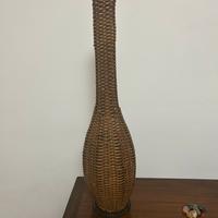 Vaso decorativo in vimini