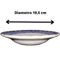 Piatti Fondi Antipasto Porcellana NICE Extra Stone