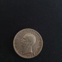 Moneta Aquilotto 5 lire 1928 *FERT da collezione 