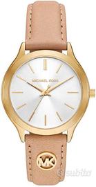 Michael Kors Orologio Slim Runway da donna, movime
