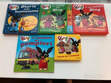 Set di 5 libri per bambini Bing
