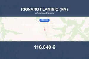 Immobile in asta di 339 m² a Rignano Flaminio