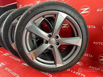4 Cerchi Audi VW Mercedes con pneumatico in Lega G