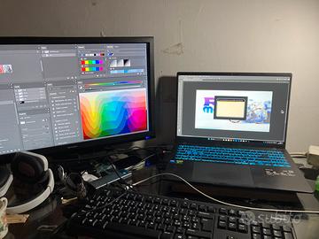 POTENTE LAPTOP ASUS V16 GAMING PYTHON MULTIMEDIALE