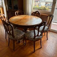 tavolo da pranzo in noce