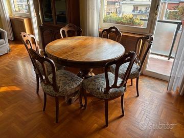 tavolo da pranzo in noce