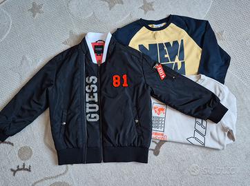 Giacca Guess bambino 10 anni + 2 maglie aggiuntivi