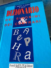 Dizionario dei sinonimi e contrari