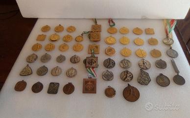 LOTTO MEDAGLIE SPORTIVE VINTAGE ANNI '70