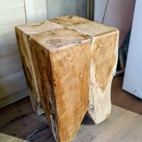 Tavolino tronco con ruote Maison du Monde