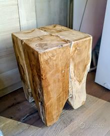 Tavolino tronco con ruote Maison du Monde