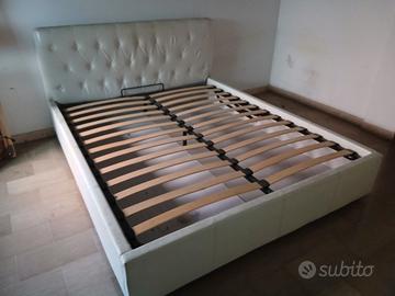 LETTO MATRIMONIALE+ARMADIO+2 DIPINTI A MANO