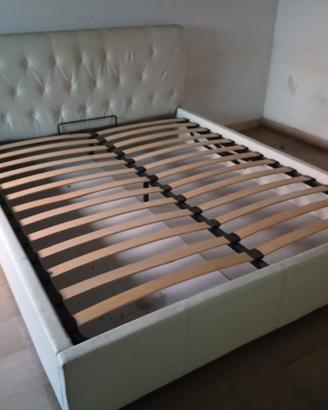 LETTO MATRIMONIALE+ARMADIO+2 DIPINTI A MANO