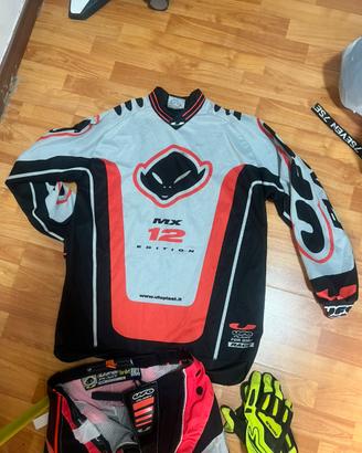 Tuta da motocross taglia M