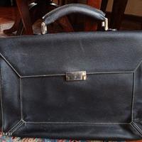 Borsa Cartella Lavoro Uomo/donna Pelle nera Fergi