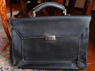 Borsa Cartella Lavoro Uomo/donna Pelle nera Fergi