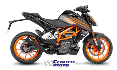 Scarico Leovince LV-10 FULL BLACK KTM 125 / 390