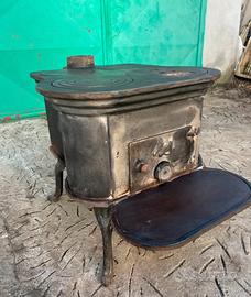 Stufa legna vintage