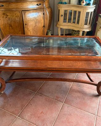 Tavolino da salotto con ribalta