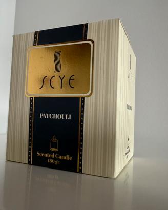 Candela profumata Scye al patchouli