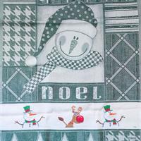 Strofinaccio di Natale ricamato