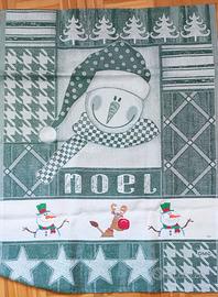 Strofinaccio di Natale ricamato