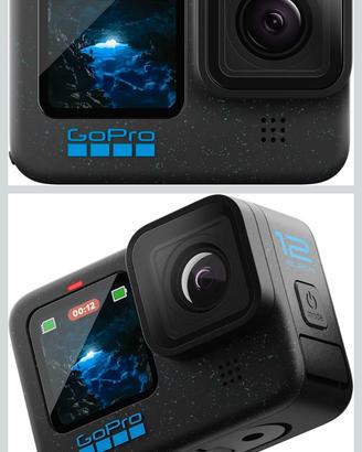 GoPro 12 HERO Black + Accessori