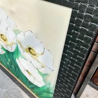 Grande dipinto floreale con cornice – 160 x 100 cm