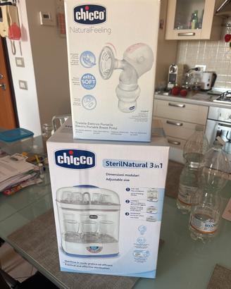 Sterilizzatore e tira latte