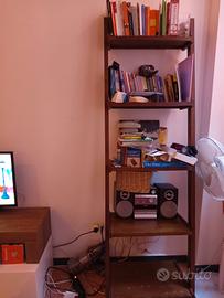 libreria a scaletta legno