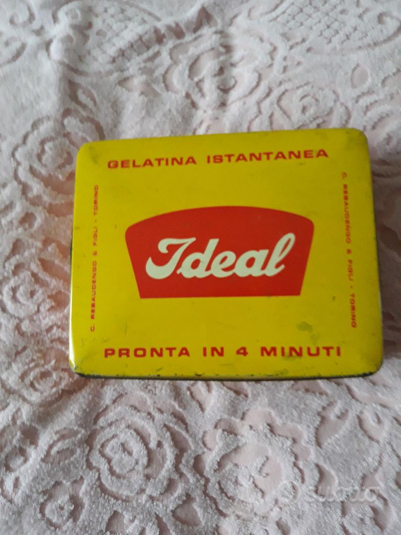 Scatola di latta litografata ideal gelatina i - Collezionismo In vendita a  Milano