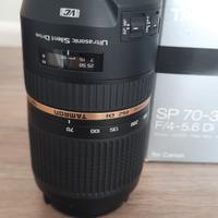 obbiettivo tamron 70-300 F4 Di VC USD attacco CANO