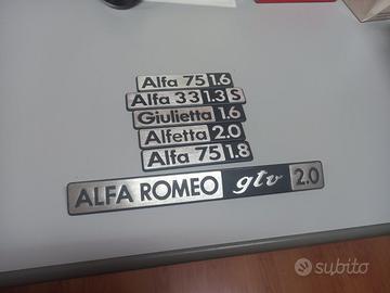 Targhette Alfa Romeo