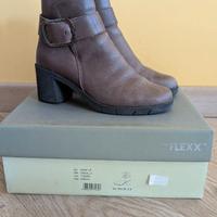 Tronchetto marrone in pelle The Flexx, n. 36