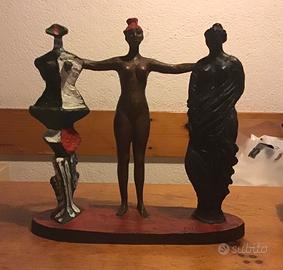 Statua "Le Tre Grazie" di Fiume originale