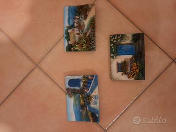 Quadretti decorativi in resina 3D stile marino