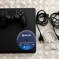 PS4 Slim 500GB Completa (Controller + FIFA 23 + Tu