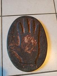 Formella artistica del maestro Denicolo'