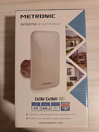 Antenna TV da Esterno Metronic DVB-T2 UHD  4K