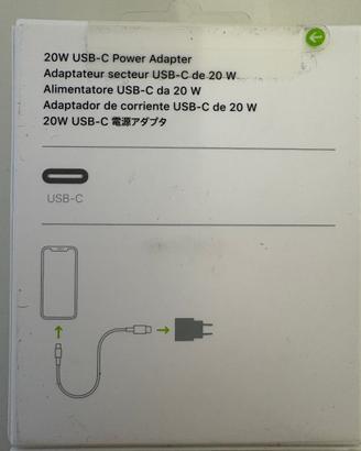 Alimentatore Apple USB-C 20W Power Adapter