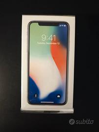 Apple iPhone X 64GB Silver - NUOVO SIGILLATO