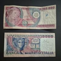 Banconote 100.000 e 50.000 Lire