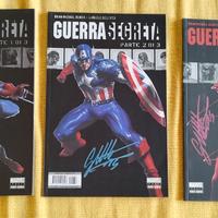 Guerra segreta 1-3 autografata da Dell'Otto