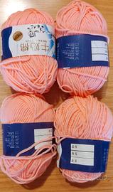 Filati di cotone 100% (x4)